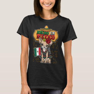Camiseta Hecho en México Animales Mexicanos Chihuahua Mexic
