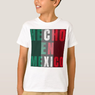 Camiseta Hecho en México Diseño - Auténtico Orgullo Mexican