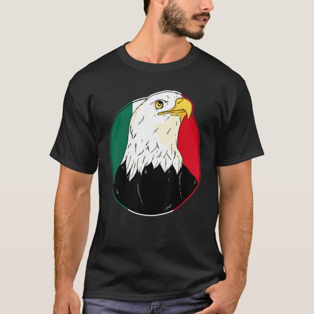 Camiseta Hecho En Mexico Flag Red Green And White Mexican E (Anverso)