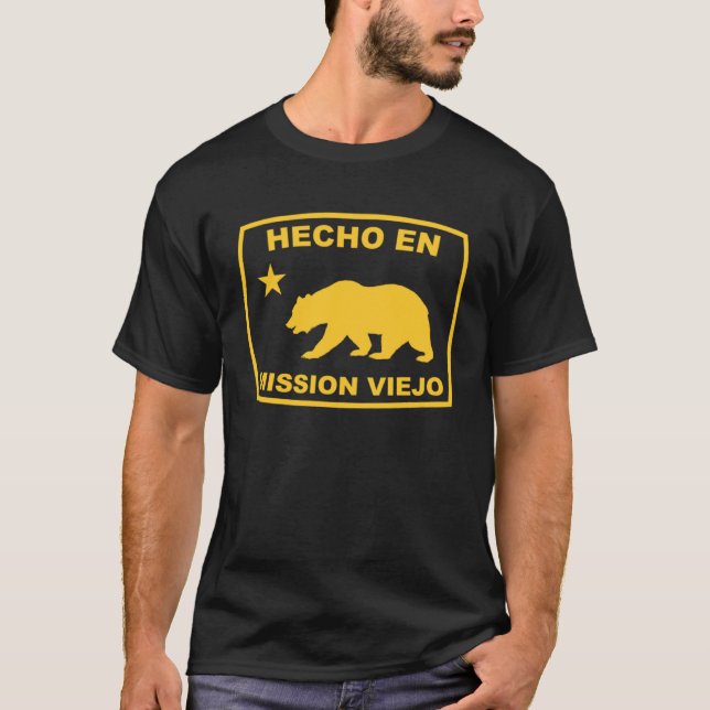 Camiseta Hecho en Mission Viejo California Republic Pacific (Anverso)
