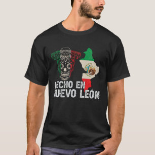 Camiseta Hecho en Nuevo León México Orgullo Mexicano