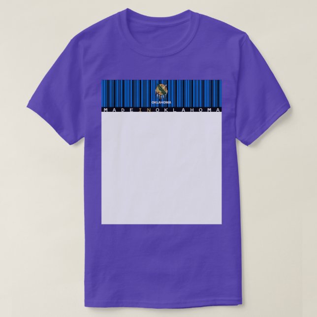 Camiseta Hecho en Oklahoma 1 (Diseño del anverso)