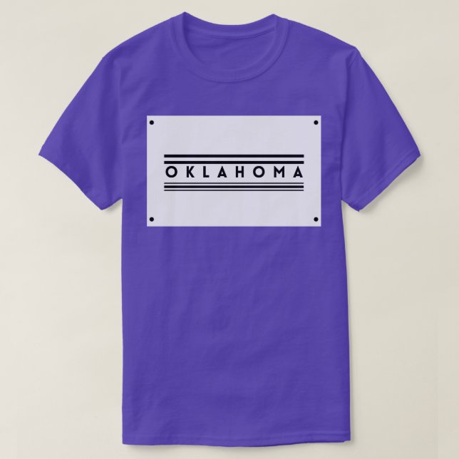 Camiseta Hecho en Oklahoma 2 (Diseño del anverso)