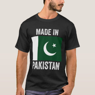 Camiseta Hecho en Pakistán // Bandera nacional mundial