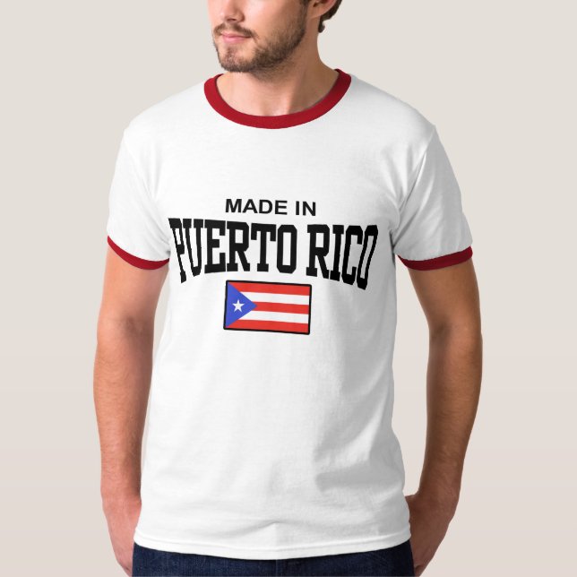 Camiseta Hecho en Puerto Rico (Anverso)