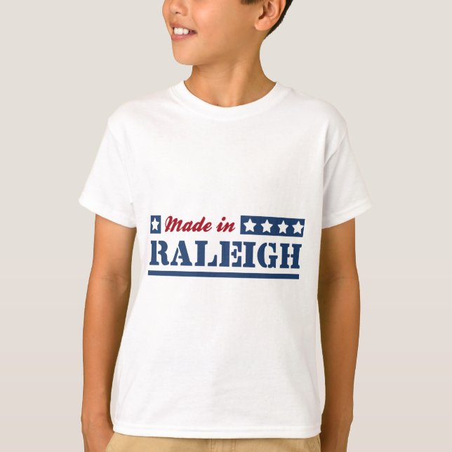 Camiseta Hecho en Raleigh (Anverso)