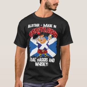Camiseta Hecho en SCOTLAND 0- empate haggand Whisky
