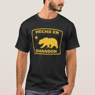 Camiseta Hecho en Shandon California Costa del Pacífico