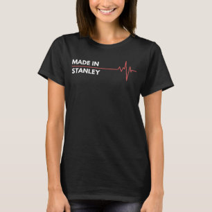 Camiseta Hecho En Stanley, Ciudad Natal De Dakota Del Norte