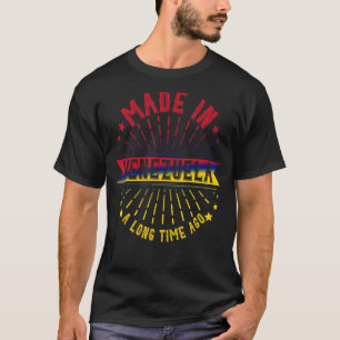 Camiseta Hecho En Venezuela Hace Tiempo Venezuela
