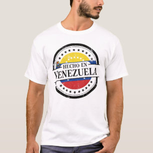 Camiseta Hecho en Venezuela - Producto 100% Original