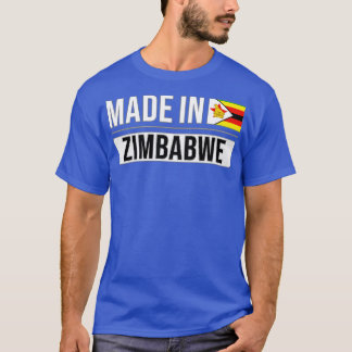 Camiseta Hecho en Zimbabue, regalo para Zimbabue con raíces
