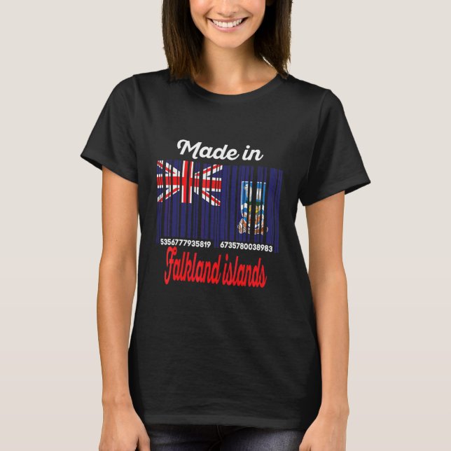 Camiseta Hecho Islas Malvinas (Anverso)