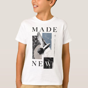 Camiseta Hecho Nuevo 2 Corintios 5:17 Ropa Cristiana de Cal