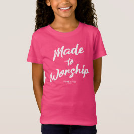Camiseta Hecho para Adorar Salmo 95:1