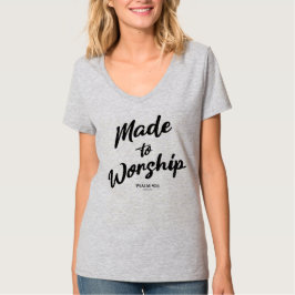 Camiseta Hecho para Adorar Salmo 95:1