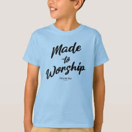 Camiseta Hecho para Adorar Salmo 95:1