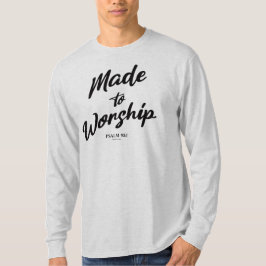 Camiseta Hecho para Adorar Salmo 95:1