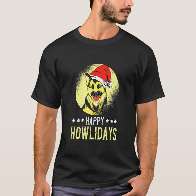 Camiseta Hecho Para Un Pastor Alemán (Anverso)