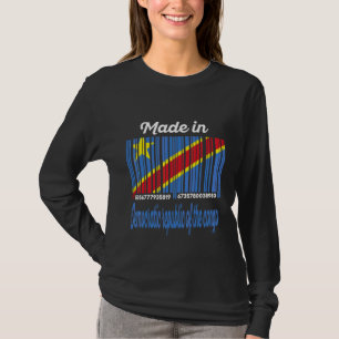 Camiseta Hecho República Democrática del Congo