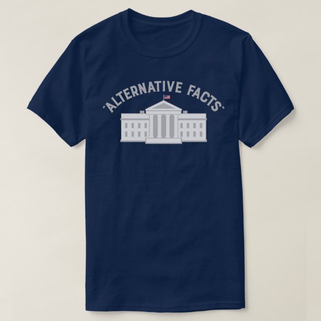 Camiseta Hechos alternativos (Diseño del anverso)