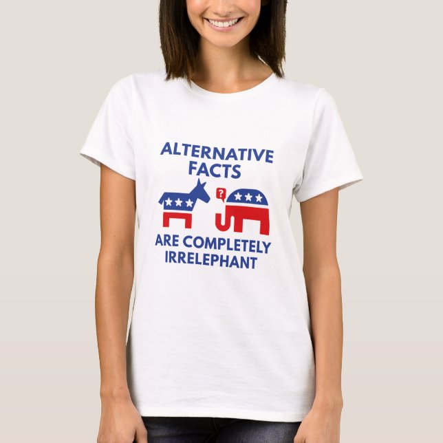 Camiseta Hechos Alternativos (Anverso)