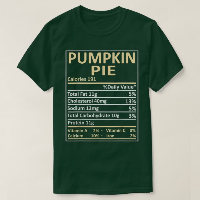 Camiseta Hechos De Comida Divertida Nutrición De Pie De Cal (Diseño del anverso)