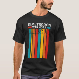 Camiseta Hechos De Dinosaurios Para Adultos Dimetrodon Jura