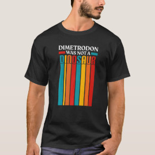 Camiseta Hechos De Dinosaurios Para Adultos Dimetrodon Jura
