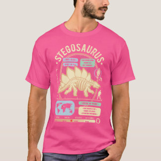 Camiseta Hechos de dinosaurios - Regalo de anatomía de cien