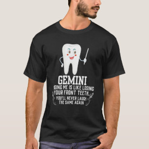 Camiseta Hechos de Gemini que dicen cumpleaños del horóscop