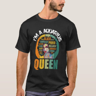 Camiseta Hechos de los rasgos acuarius Horoscopio Zodiac As