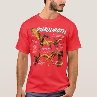 Camiseta Hechos divertidos de pterodáctilo