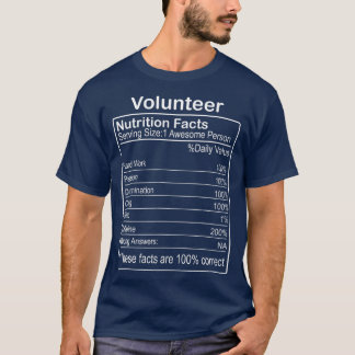 Camiseta Hechos divertidos y sarcásticos sobre la nutrición