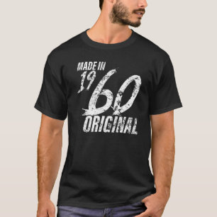 Camiseta Hechos En 1960 Años 1960 Hombres