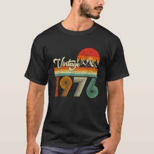 Camiseta Hechos en 1976 Clásicos de cumpleaños de 50 años