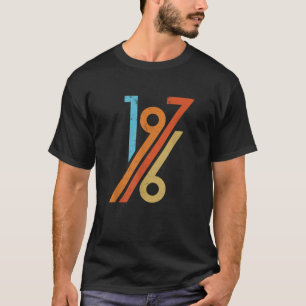 Camiseta Hechos en 1976 Regalos para mujeres hombres retro 