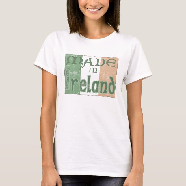 Camiseta Hechos en Irlanda Vintage (Anverso)