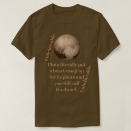 Camiseta Hechos increíbles de Plutón