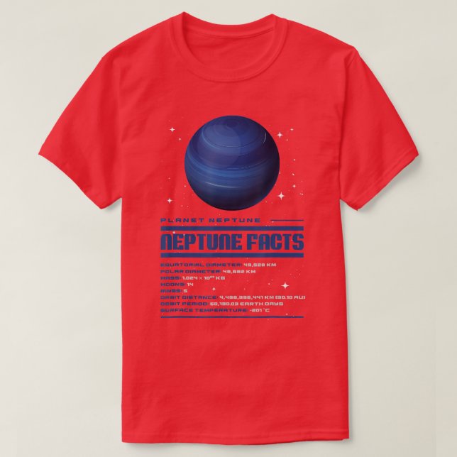 Camiseta Hechos Neptune (Diseño del anverso)