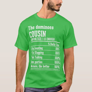 Camiseta Hechos nutricionales de la tripulación de un primo