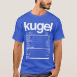 Camiseta Hechos Nutricionales Kugel Hanukkah Chanukah P<br><div class="desc">Hechos Nutricionales De Kugel El Fiesta Judío Hanukkah Chanukah Alimenta Camiseta.</div>