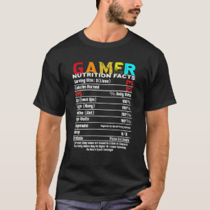 Camiseta Hechos Nutritivos Jugadores Jugadores Hechos Nutri