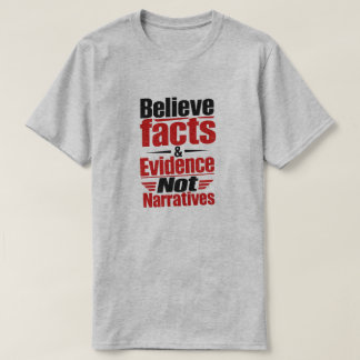 Camiseta "Hechos y Evidencia"