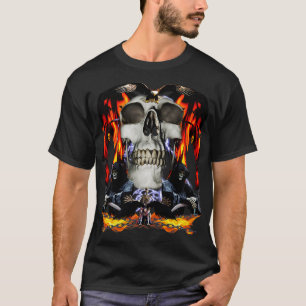 Camiseta Hecka Sick 90 HELL Skeleton Tee Muy Guay Y Sic