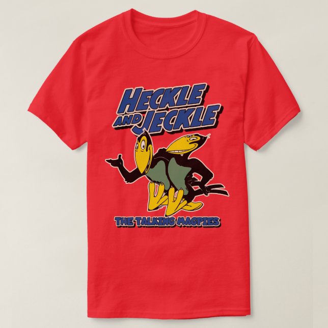 Camiseta HECKLE y JECKLE (Diseño del anverso)