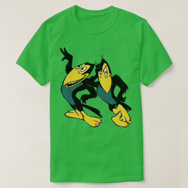 Camiseta Heckle y Jeckle 1 (Diseño del anverso)