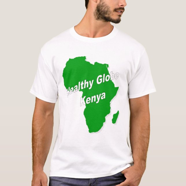 Camiseta Hectogramo de verde de África (Anverso)