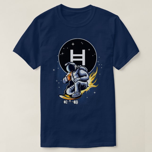 Camiseta Hedera Hashgraph Crypto Coin HBAR (Diseño del anverso)
