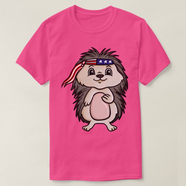 Camiseta Hedgehog American (Diseño del anverso)